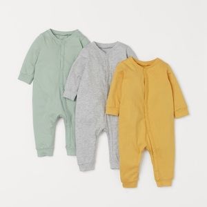 3-pack Cotton Jumpsuits